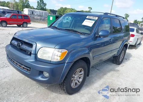 2006 Toyota Sequoia Limited V8 from USA, damaged, VIN 5TDBT48A36S277235